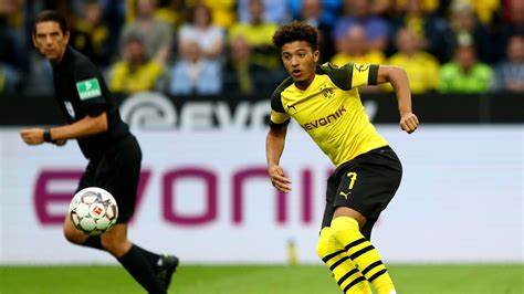 Jadon Sancho signs new Borussia Dortmund contract | Football News | Sky ...