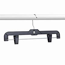 Image result for Black Pant Hangers 12 Inches Long