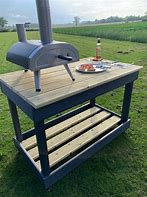Image result for Outdoor Pizza Oven Table