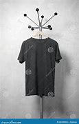 Image result for Blank Black T-Shirt On Hanger
