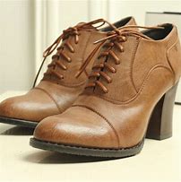 Image result for Vintage Lace Up Ankle Boots