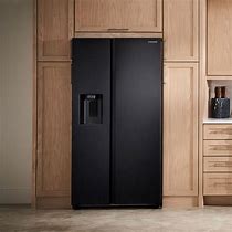 Image result for Samsung Counter-Depth Refrigerator Black Stainless Steel