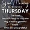 Image result for Good Morning Thursday Quotes to Start the Day