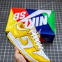 Image result for Blue and Yellow Nike's