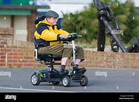 Image result for Elderly Scooter Riding