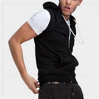 Image result for Sleeveless Hoodie Style