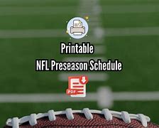 Image result for NFL preseason games
