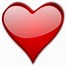 Image result for Red Heart Clip Art