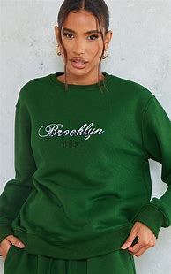 Image result for Women's Oversized Sweatshirt