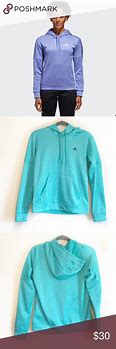 Image result for Adidas Climawarm Hoodie Blue