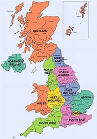 Image result for Great Britain Political Map