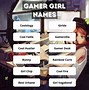 Image result for Cute Car Gamer Girl Names
