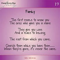 Image result for Inspirational Family Poems