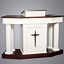 Image result for Wooden Church Pulpit Podium