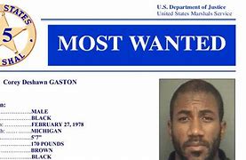 Image result for U.S. Marshals Most Wanted List