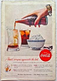 Image result for Vintage Coca Cola Ads