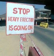 Image result for Funny Construction Signs