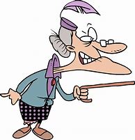 Image result for Funny Old Lady Cartoon Character