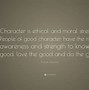 Image result for Good Character Quotes