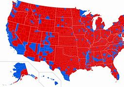 Image result for Trump Election Map by County