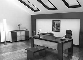 Image result for Modern Home Office Executive Desk