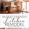 Image result for Kitchen Ideas On a Budget Renovation
