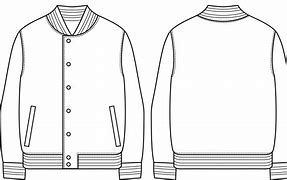 Image result for Blank Varsity Jacket Template