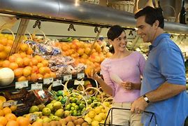 Image result for Couple Grocery Shopping