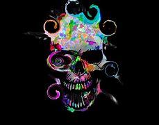 Image result for Colorful Skull