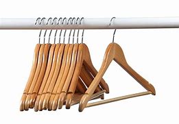 Image result for wood clothes hanger