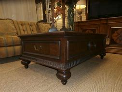 Image result for Ethan Allen Coffee Table Cross