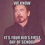Image result for Happy First Day of School Funny