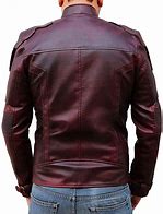 Image result for Red and Black Lexther Jacket