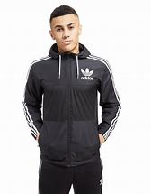 Image result for Adidas Black Windbreaker Jacket
