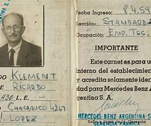 Image result for Adolf Eichmann in Argentina Movie