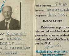 Image result for Adolf Eichmann%27s Son Ricardo Francisco Eichmann