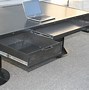 Image result for industrial desk with drawers