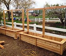 Image result for DIY Fence Planter Box Plans