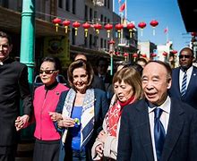 Image result for Pelosi in Chinatown