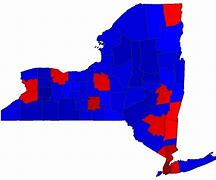 Image result for Red and Blue Election Map 2016
