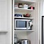 Image result for Kitchen with 30 Inch Appliance Garage
