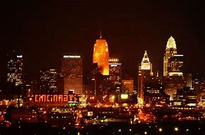Image result for Cincinnati at Night Blurry