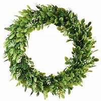 Image result for How to Decorate Plain Green Wreath
