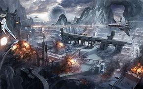 Image result for Sci-Fi Battle Background