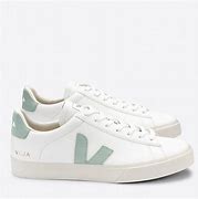 Image result for Veja Campo Chrome Free Leather White Natural Sneakers Women