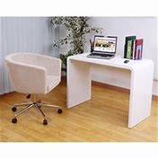 Image result for White Writing Computer Desk with Drawers