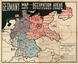Image result for Allied Occupation Zones in Germany