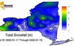 Image result for New York Snow Map