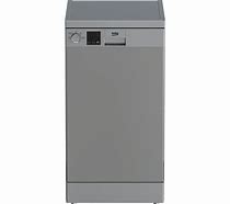 Image result for Silver Slimline Dishwasher