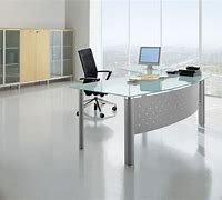 Image result for Executive Glass Desk Big